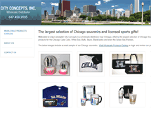 Tablet Screenshot of cityconcepts.com